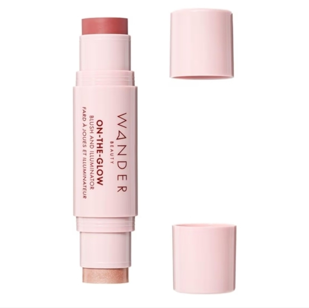 Wander Beauty On-the-Glow Blush and Illuminator in the shade Sienna Sunset/Nude
